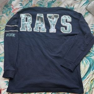 VS Pink MLB Tampa Bay Rays Sweatshirt